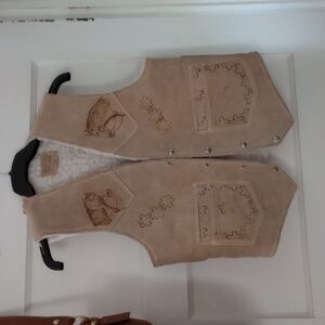 Valencia Mexican Sherpa lined vest